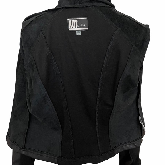 SOLD! Kut From The Kloth Faux Leather Suede Jacket - Picture 8 of 12